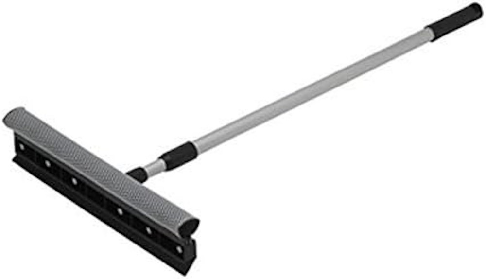 Winco Window Squeegee with Telescopic Handle, 15-Inch WS-15