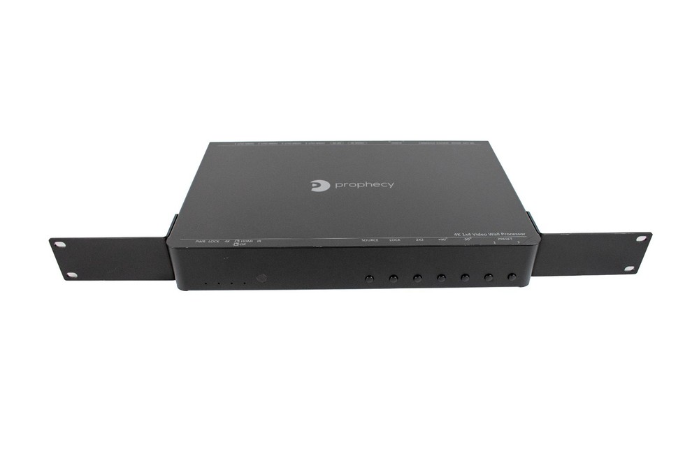 GoFancy Prophecy 4K 1x4 Video Wall Processor | With Mounting Brackets | TESTED