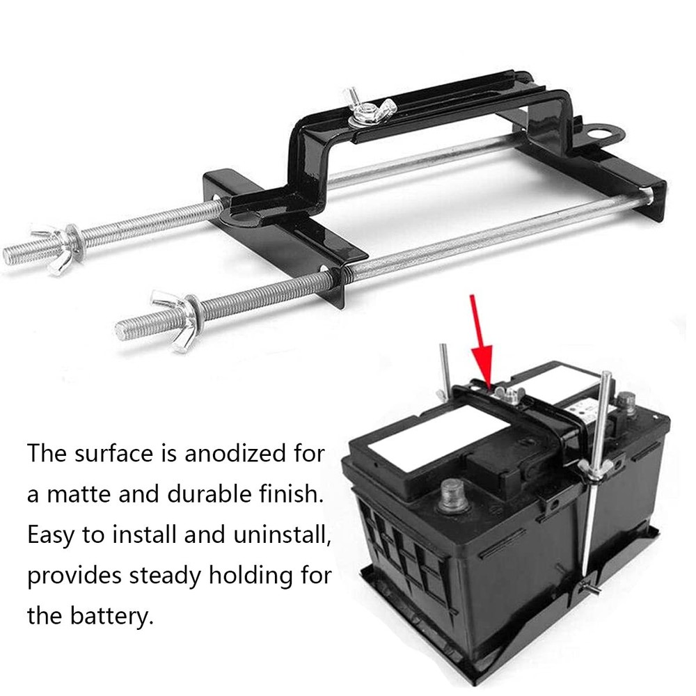 Adjustable Battery Hold Down, Universal Bolt Length 27cm/10.7 inches