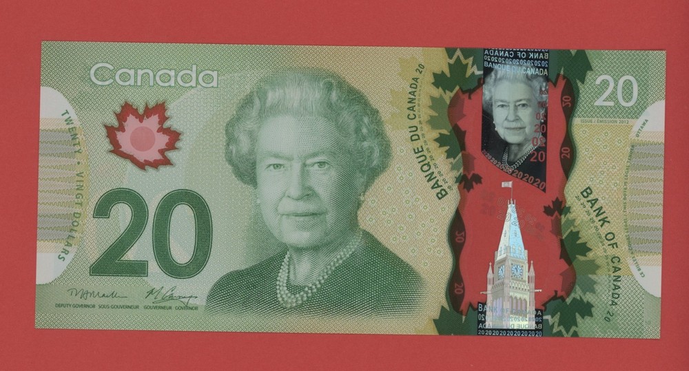 CANADA  20  DOLLARS 2012 POLYMER  PICK # 108a  UNC.