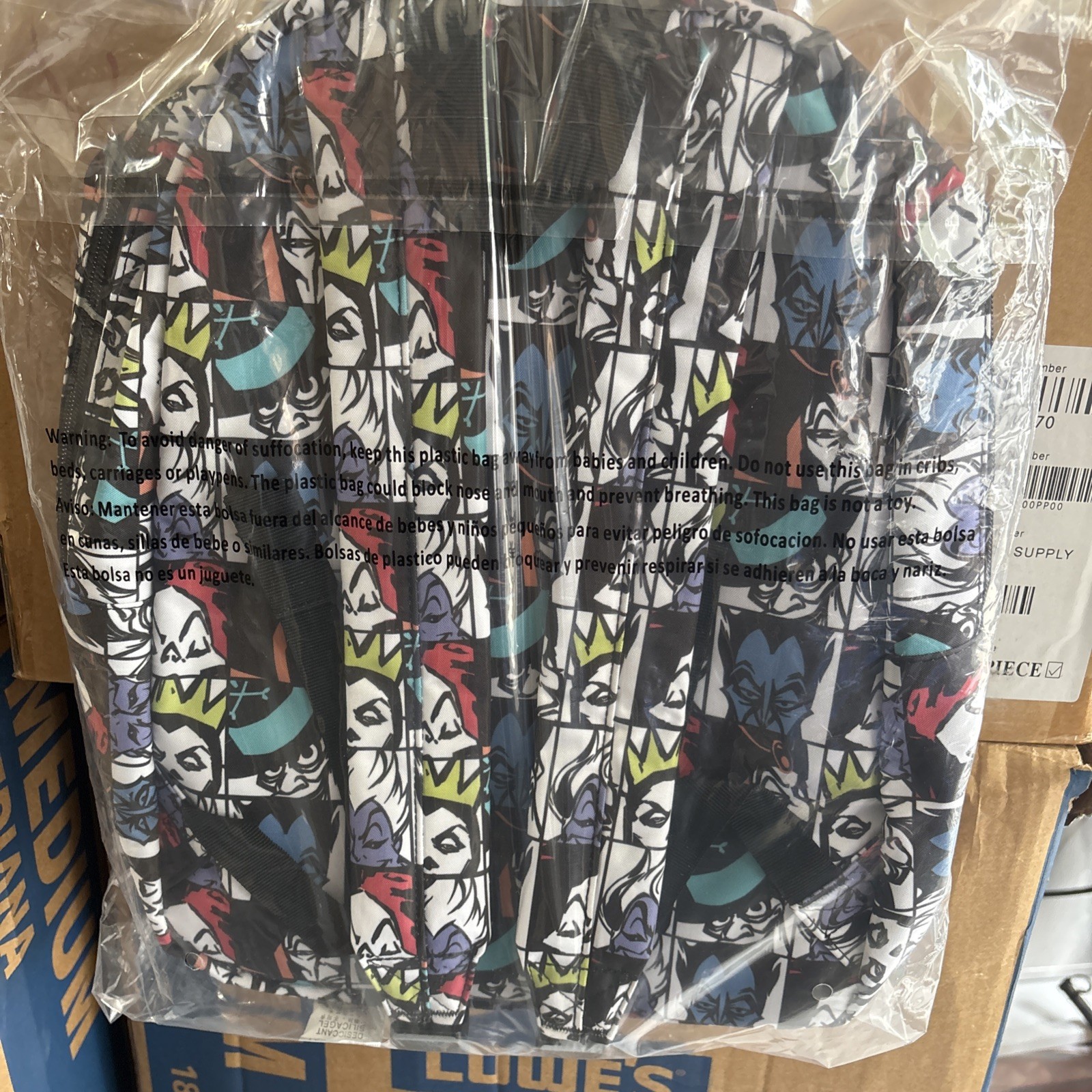 Disney - Villains Character Tiles Backpack (All Over Print) - Bioworld