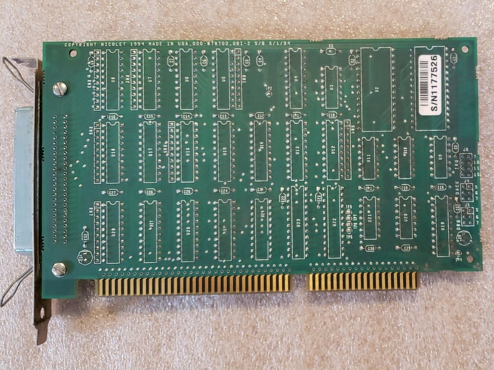 Nicolet Data Collection Board from ReactIR System 000-878700 050-878700 0BI-2