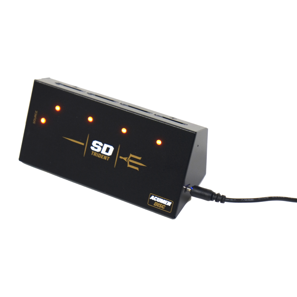 SD Trident - 1 to 4 Secure Digital / MicroSD / TF Duplicator Cloner (35MBps)