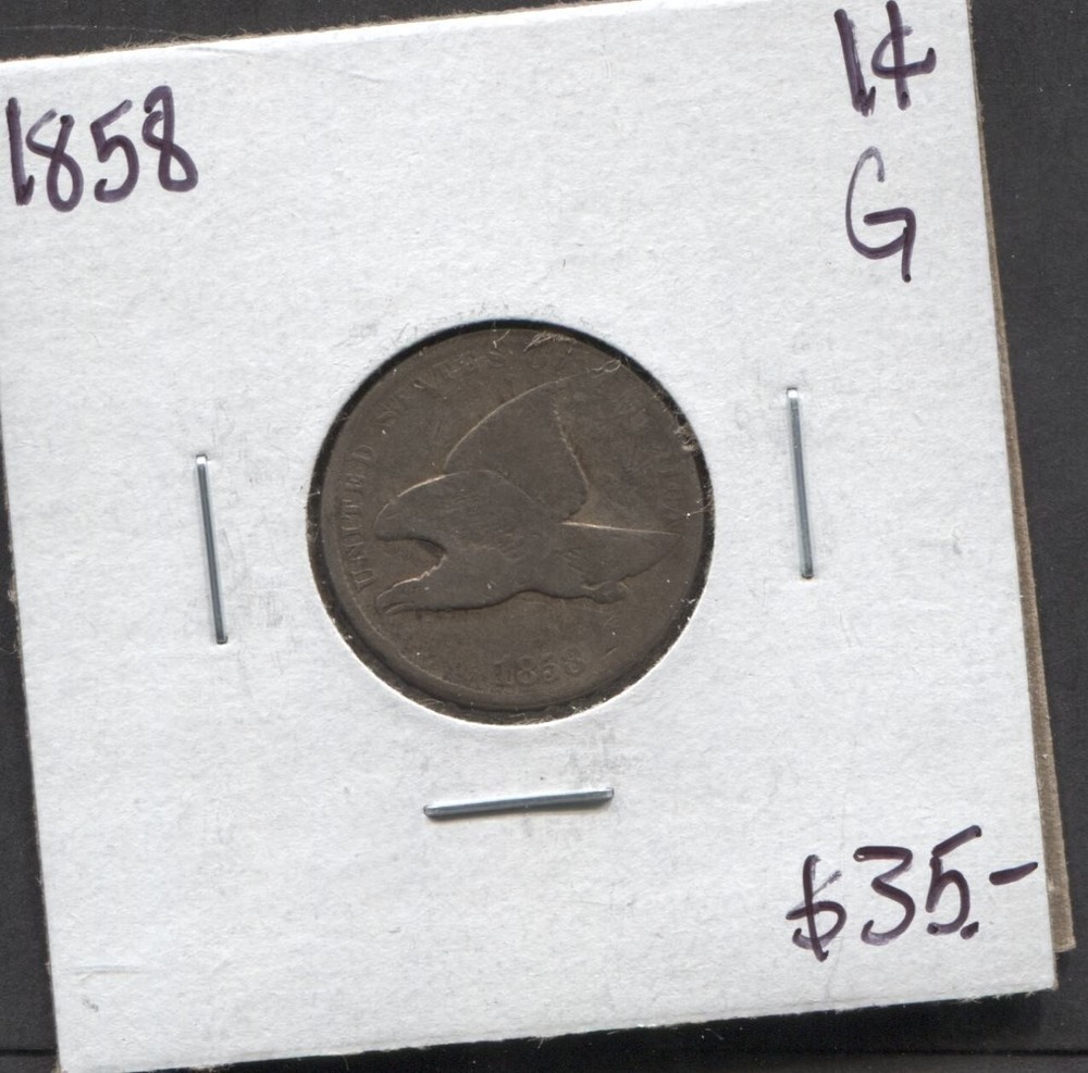 1858-Flying Eagle -G