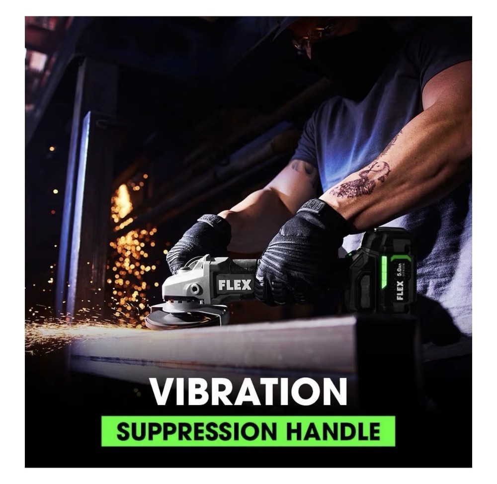 FLEX 24V Brushless Cordless Variable Speed Paddle Switch Angle Grinder FX3171A-Z