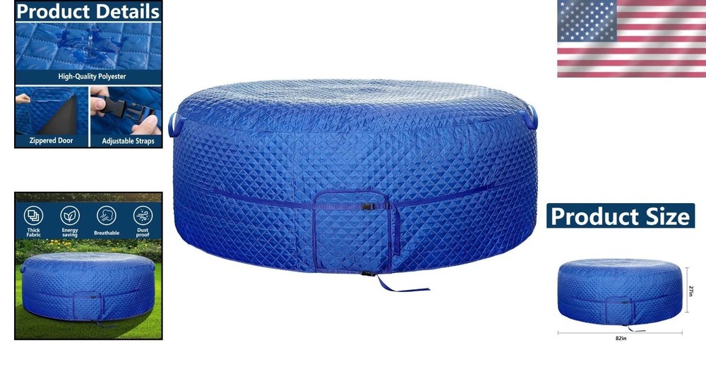 Thermal Insulation Spa Cover - 82'' Energy Efficient