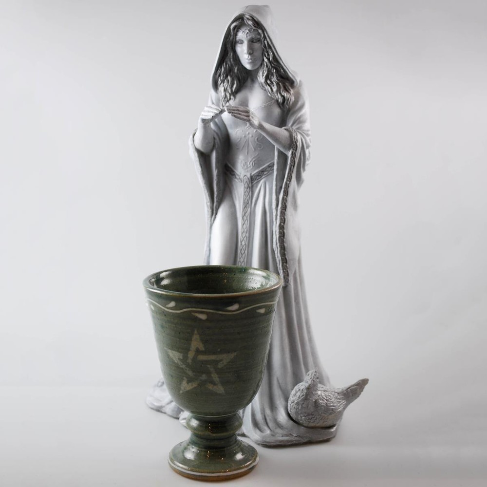 Cerridwen - Hand cast statue