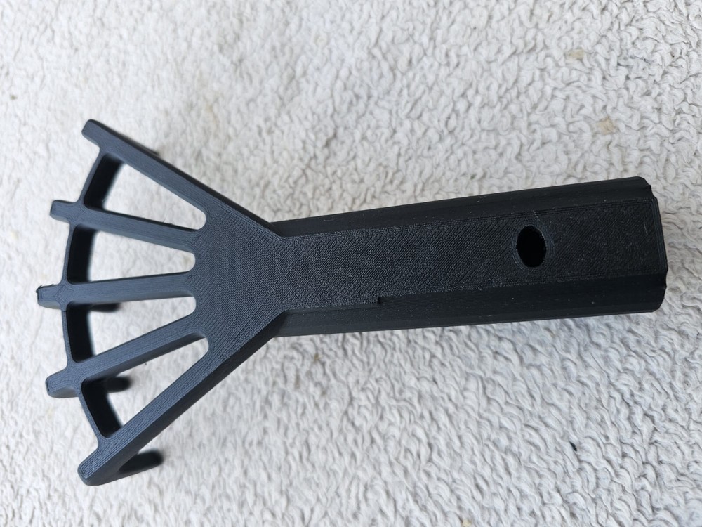 Allthings3D Bushwhacker baiting spoon  pole weed rake attachment