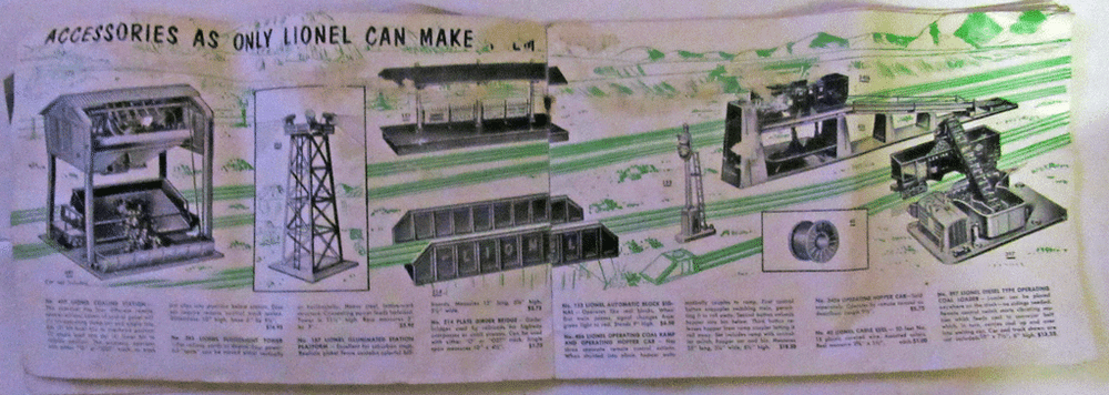 1954 LIONEL TRAIN CATALOG