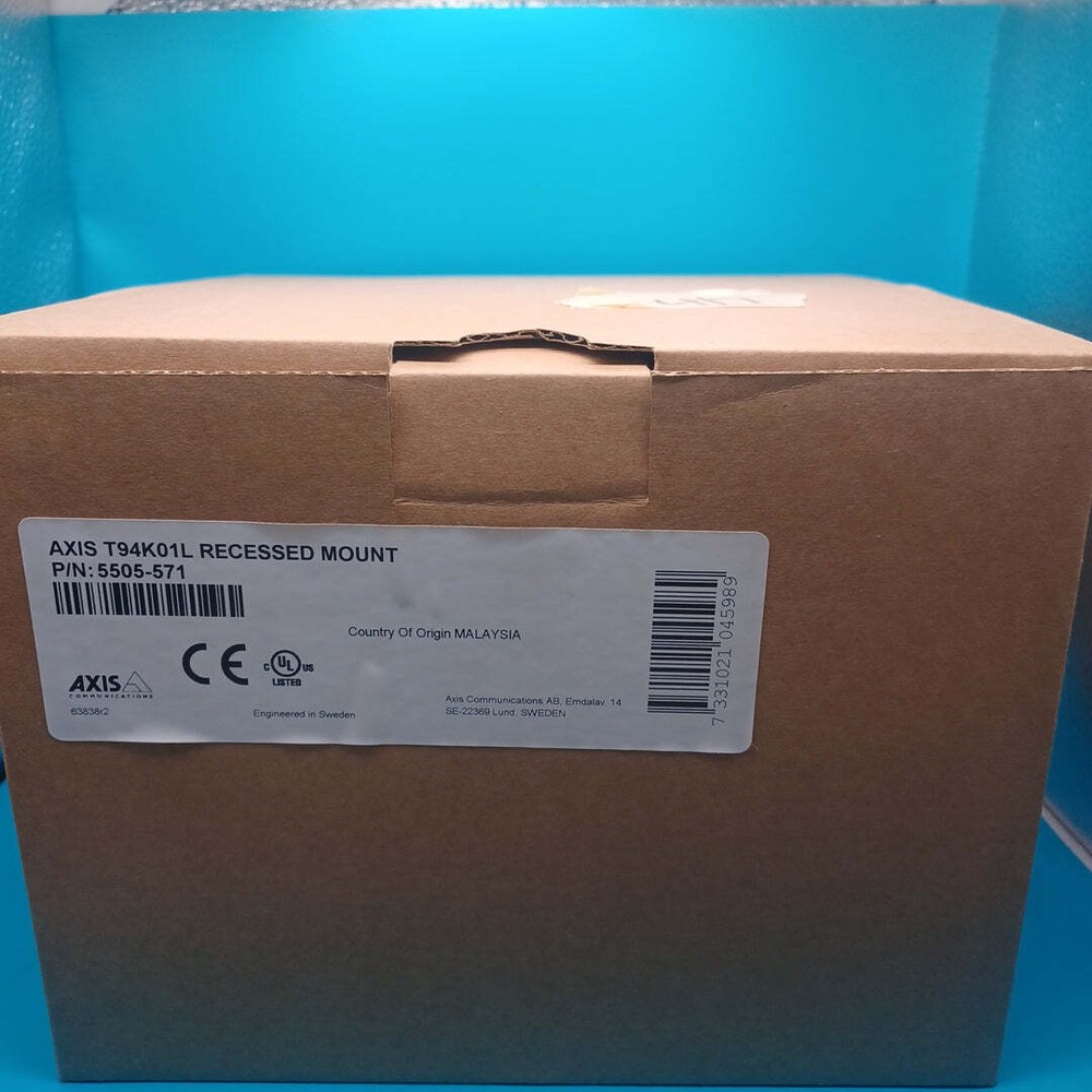 Axis 5505-571 T94K01L Recessed Mount Camera Mount Drop