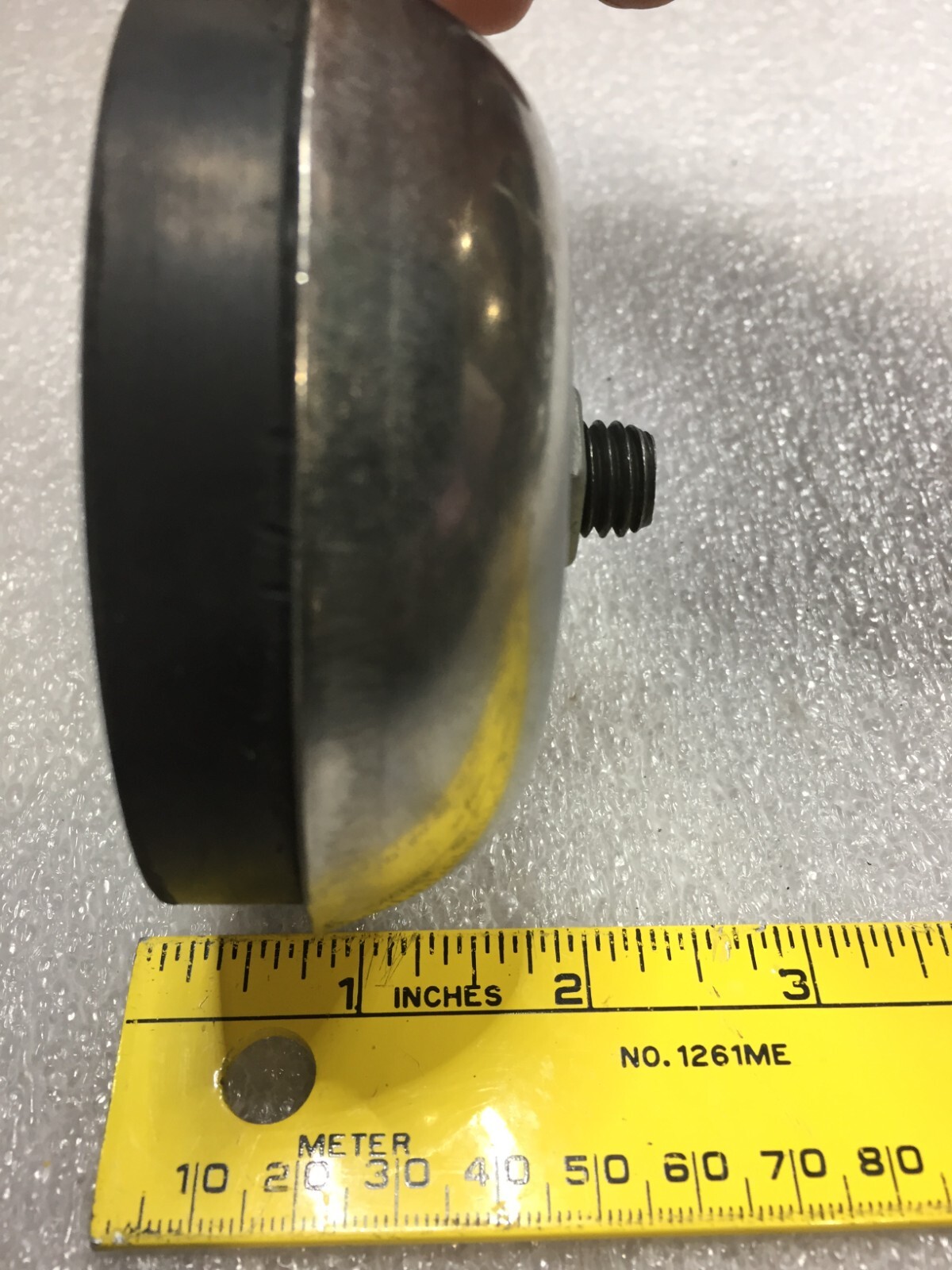 SET OF 4 VIBRASYSTEMS ANTI VIBRATION FEET 4IN DIAMETER 2IN HEIGHT 1IN RUBBER