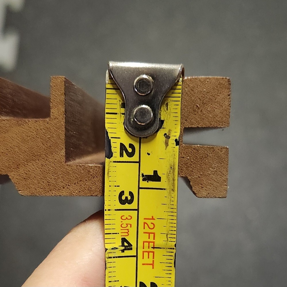 Acoustic sound diffusers Solid Mahogany 48" x 4" x 1"