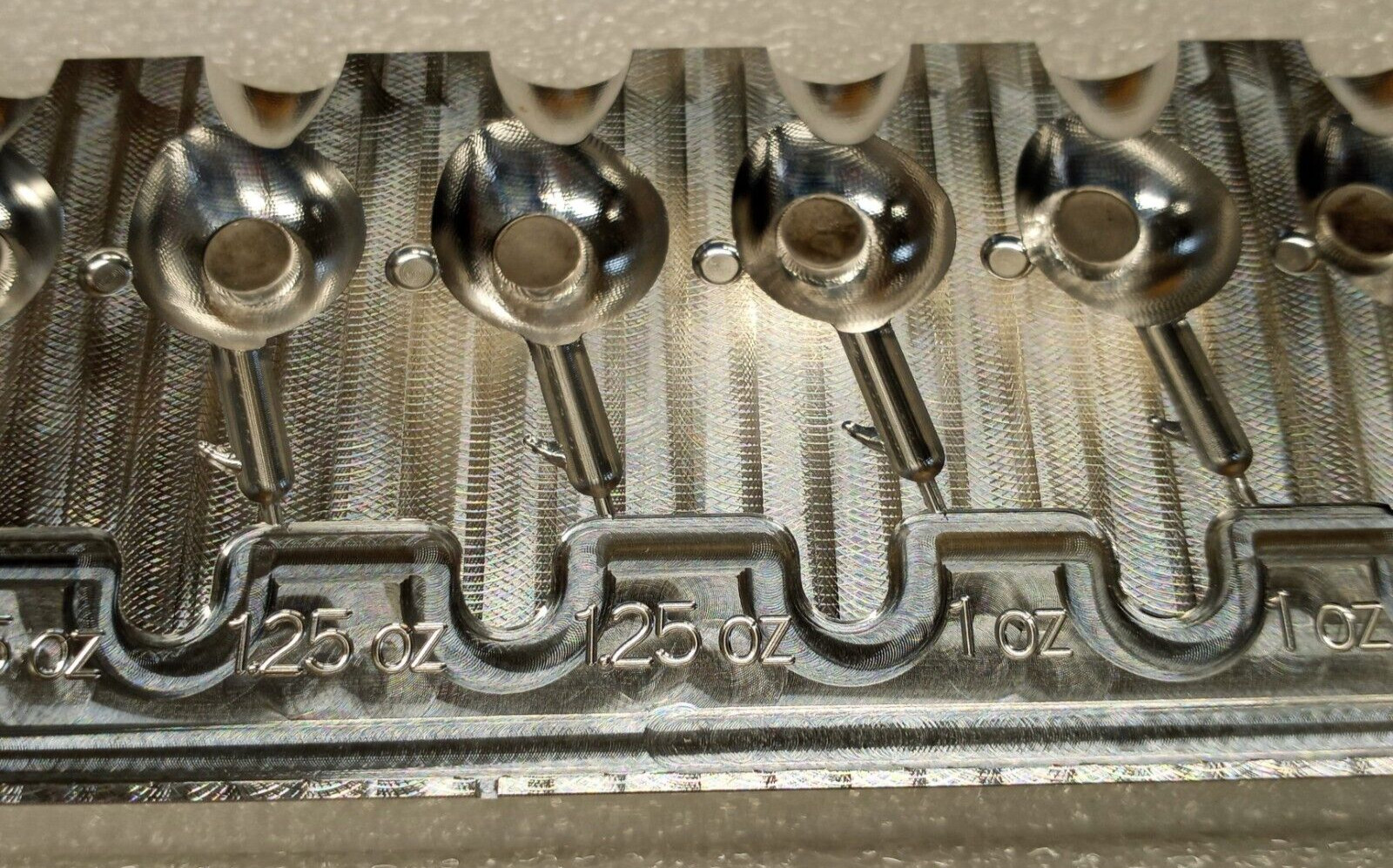 Rock Hound Walleye Jig Mold ( 8 cavity ) 1 oz and 1.25 oz