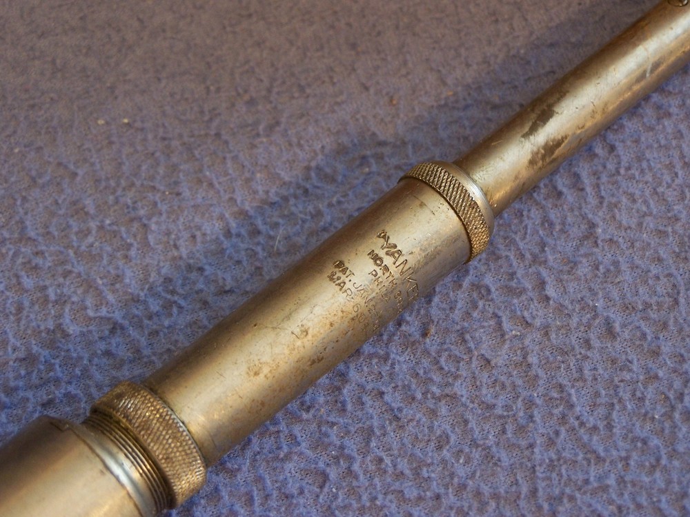 YANKEE PUSH DRILLNo 44 NORTH BROS MFG adjustable Push drill Automatic drill