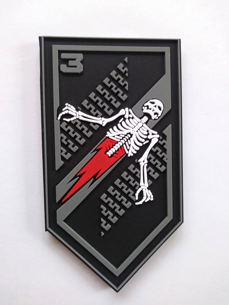 Armored Third Brigade 3D PVC Ukrainian patch