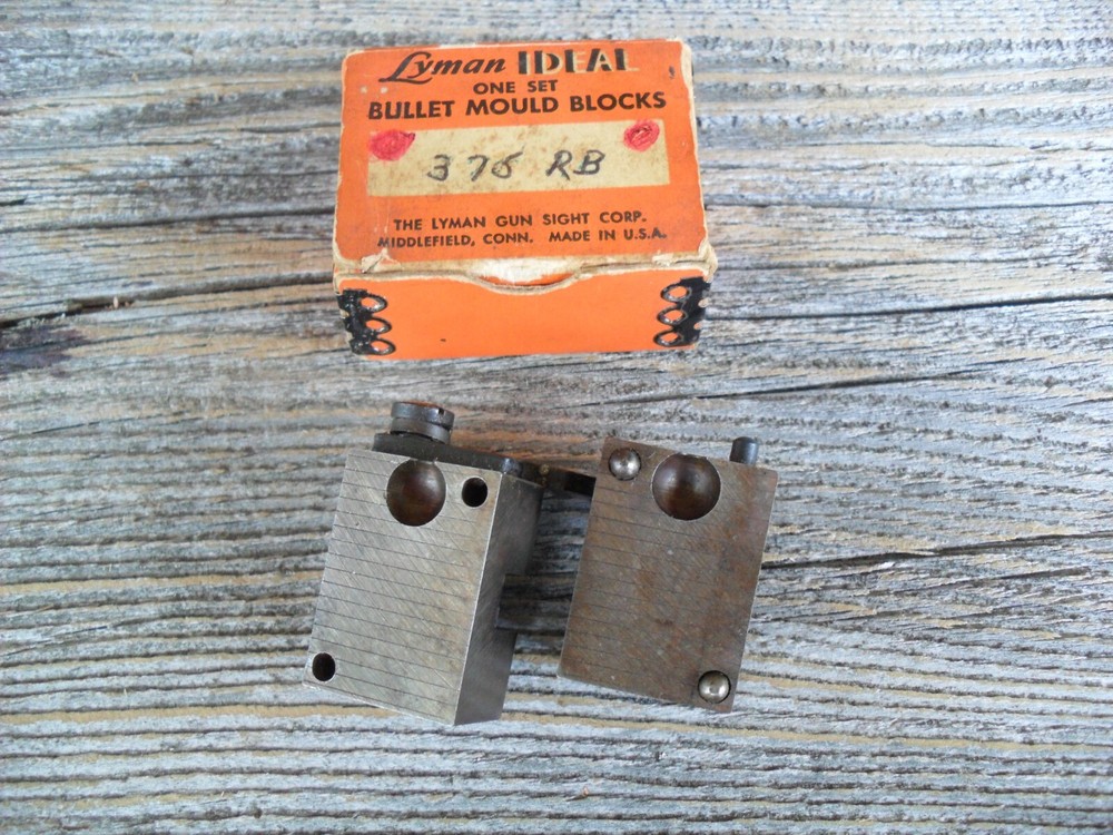 Ideal Bullet Mold 375 single Round Ball