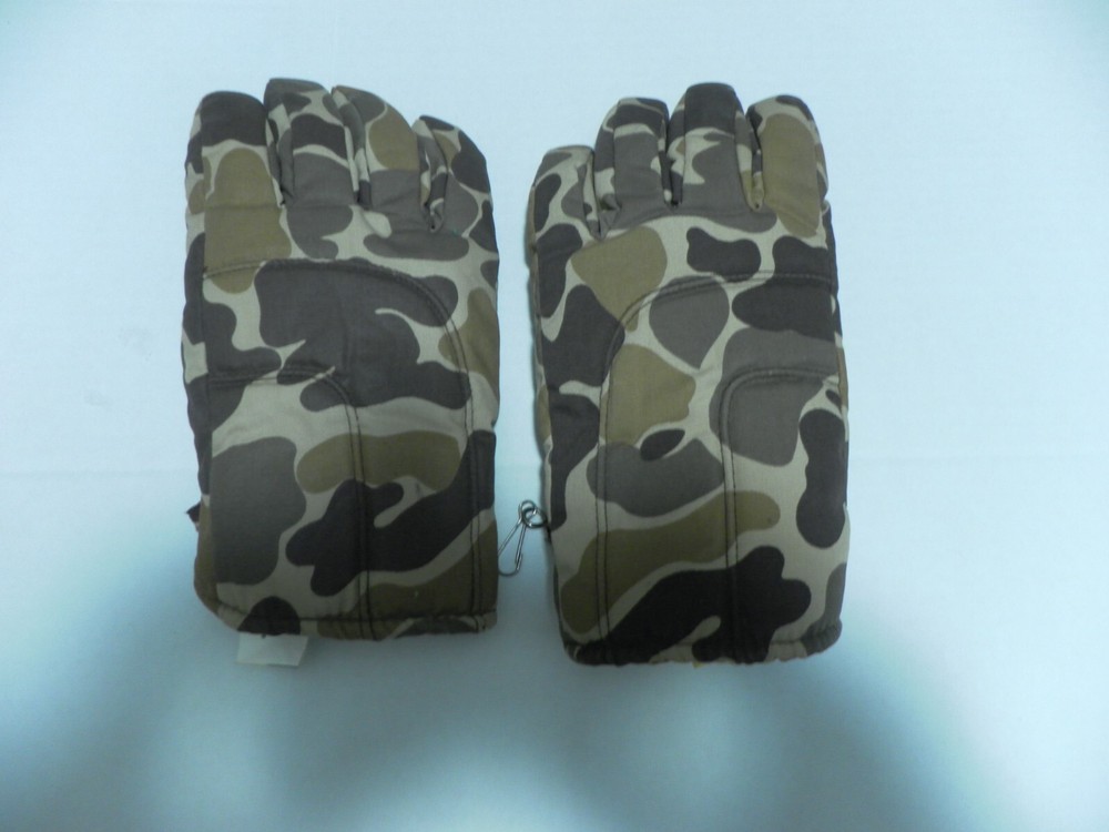 PROMARK CAMOUFLAGE HUNTING GLOVES, SIZE MEDIUM