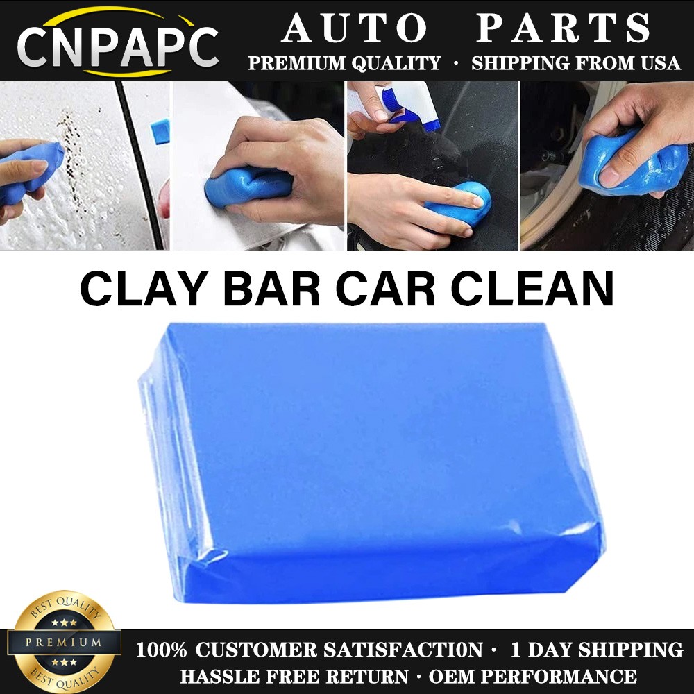 NEW Car Clay Bar Magic, Remove Sludge Mud Tar from Auto Paint Glass Clean Wash