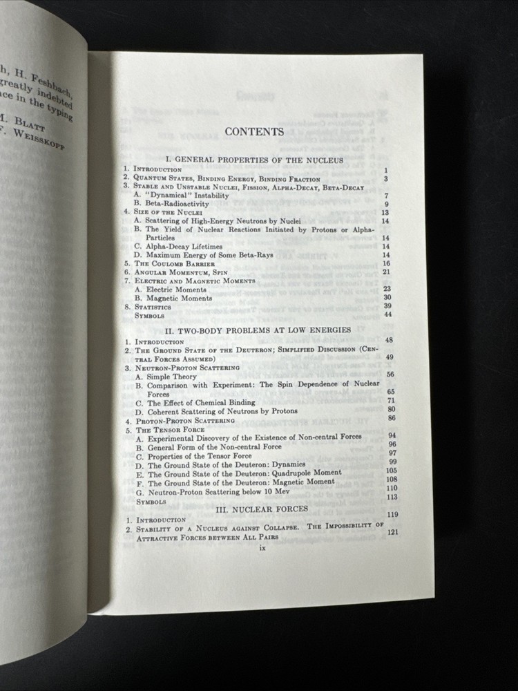 Theoretical Nuclear Physics by John Blatt