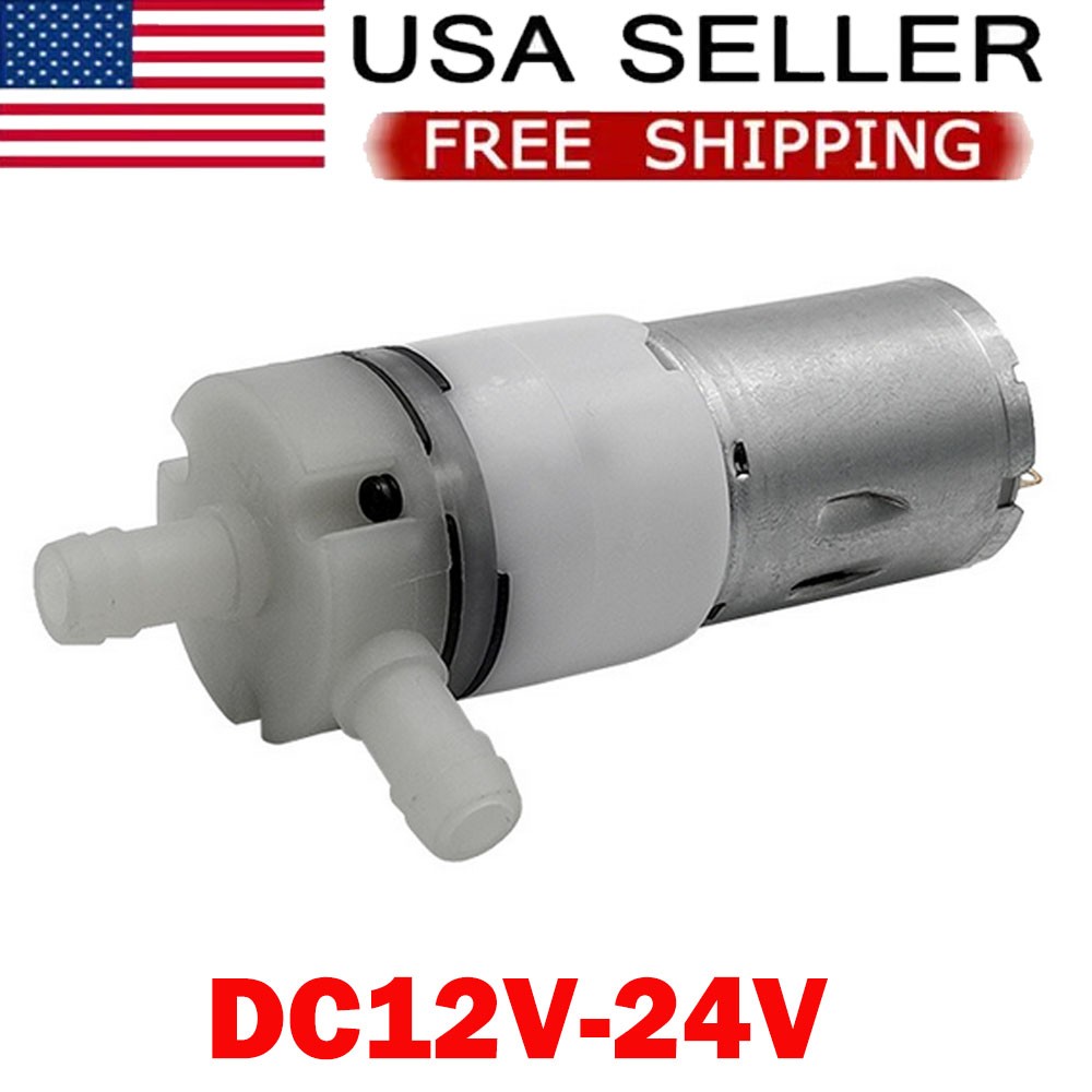 DC12V-24V Micro 370 Diaphragm Self Priming Pump Water Suction Pressure Pump