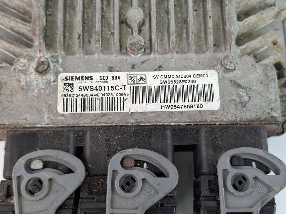 Citroen C3 2006 Engine Control Module ECU 9652890280 kW BVV2806