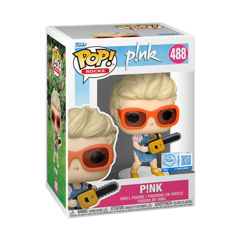 Funko Pop! Pink (with Chainsaw) (So What) #488