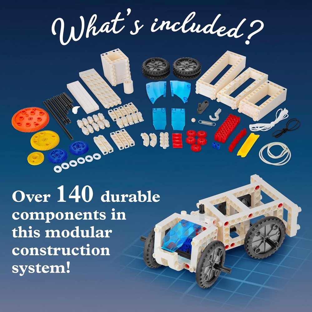 STEM Mechanical Engineering Kit for Building Machines & Vehicles Projects