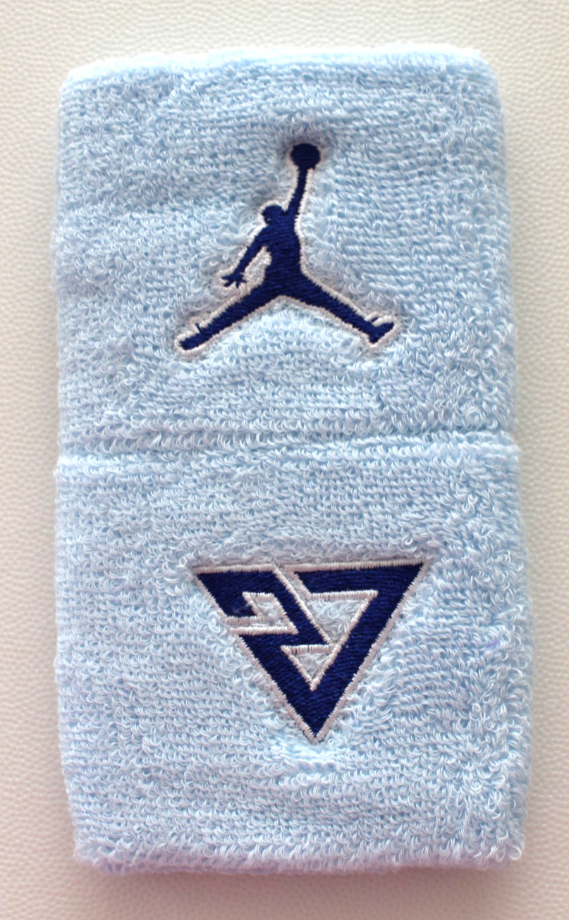 Nike MLB Wristbands Baseball Player #27 Vladimir Guerrero Celestine Blue