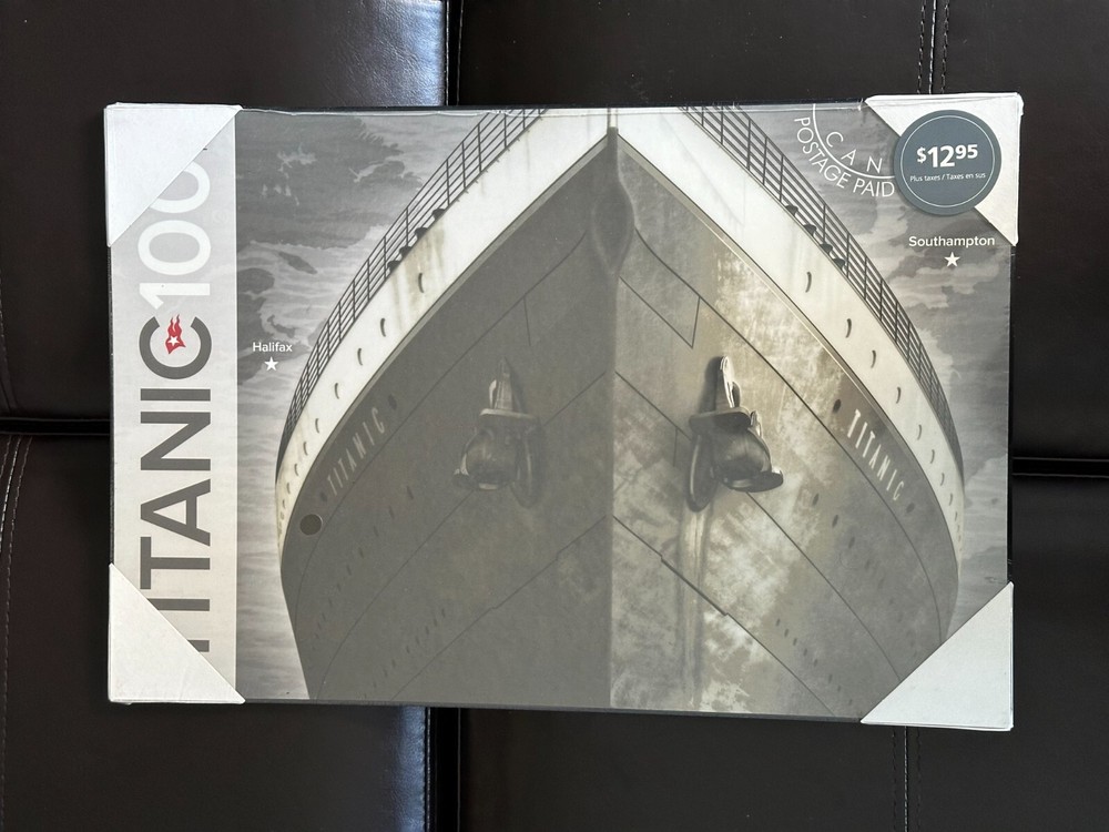 Titanic 100th Anniversary 2012 Poster Board Canada Post