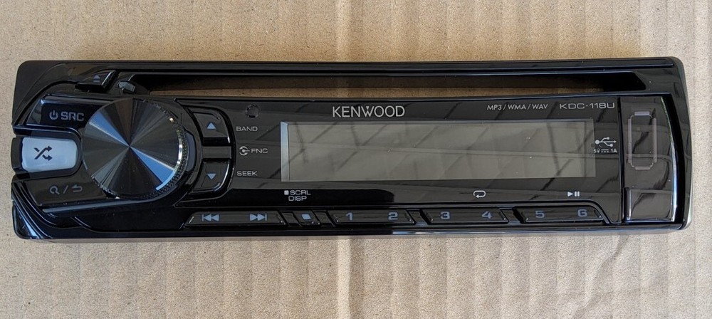 KENWOOD KDC-118U REPLACEMENT FACEPLATE