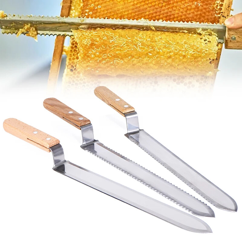 Beekeeping Tools Bee Honey Uncapping Scraping Knife Bee Hive Scraper Cutter