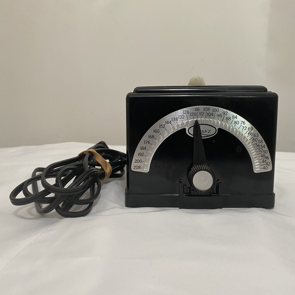 Franz Electronic Metronome LM-FB-4 Black Bakelite Tested Working