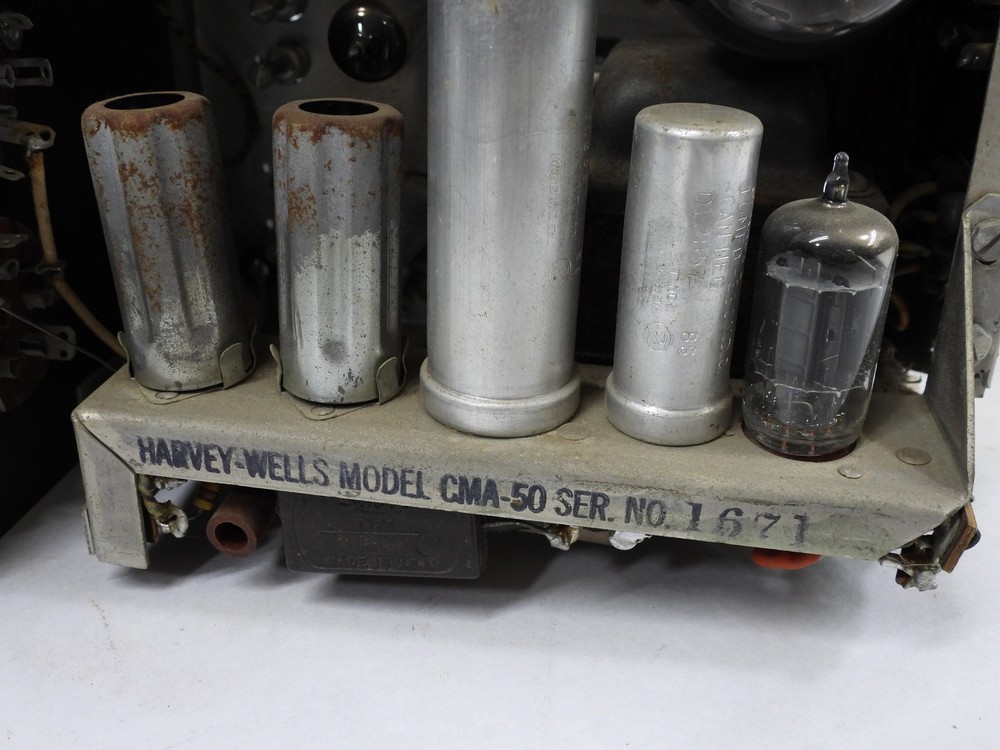 Harvey-Wells TBS-50A Ham Radio Transmitter + CMA-50 (excellent cosmetics)