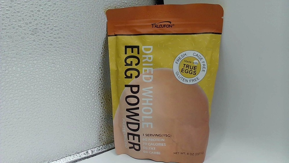 Whole Egg Powder Pasteurized – Dried Egg Powder 8 Oz For Baking & Cooking