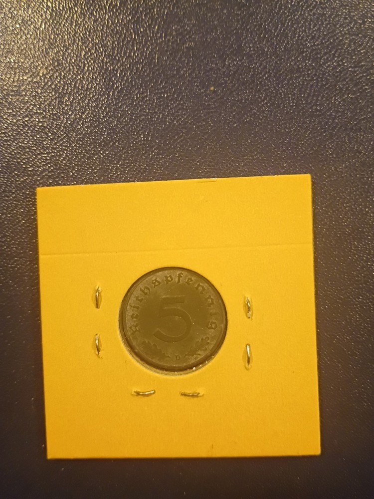German 1940 D 5 Reichspfennig