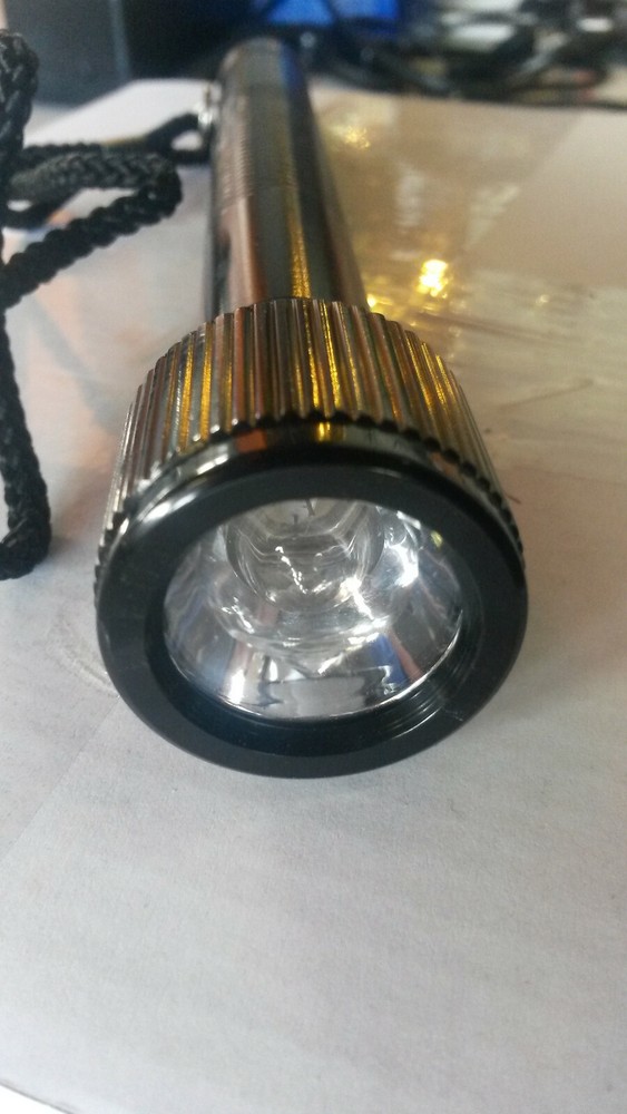 ALUMINIUM LIGHTMETALL TASCHENLAMPE ca17cm 6960