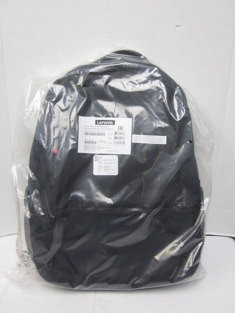 New Lenovo ThinkPad 15.6" Essential Backpack 4X40E77329