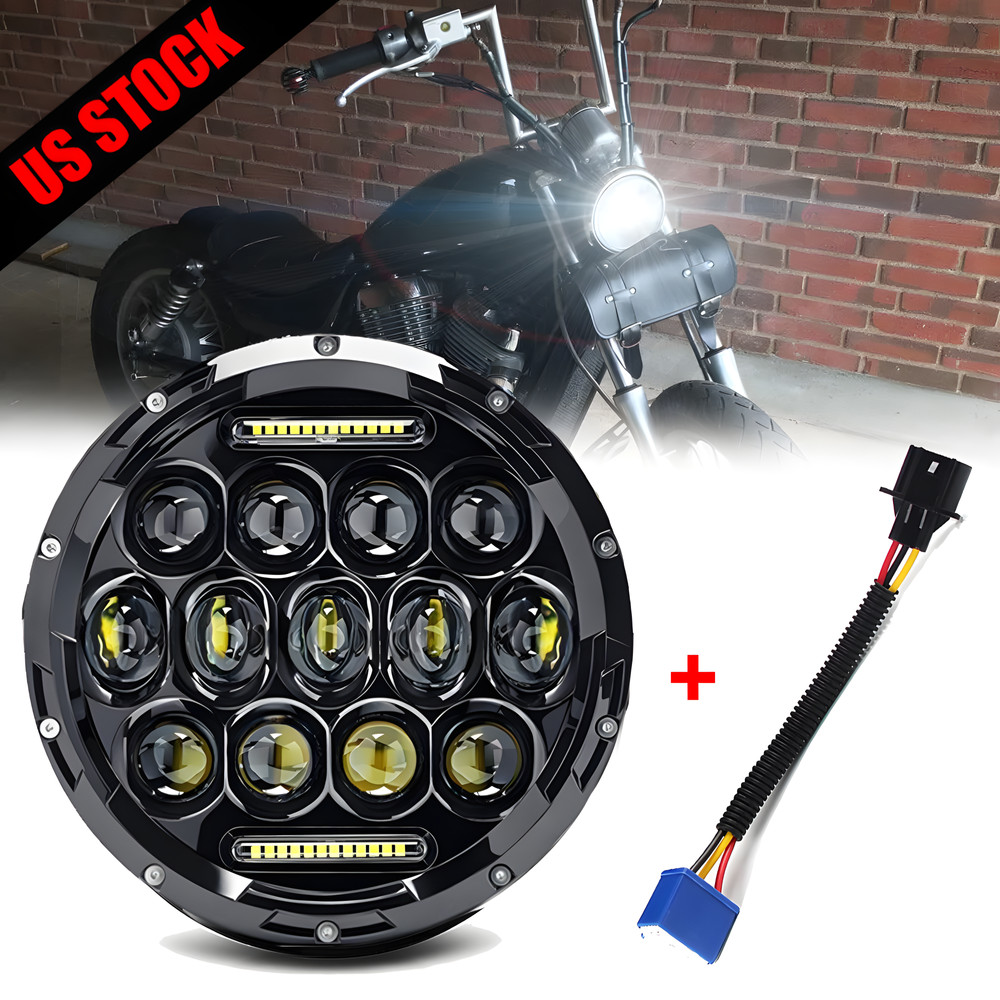 For Suzuki Intruder Volusia VS VL 700 800 1400 1500 Boulevard LED Headlight Kit