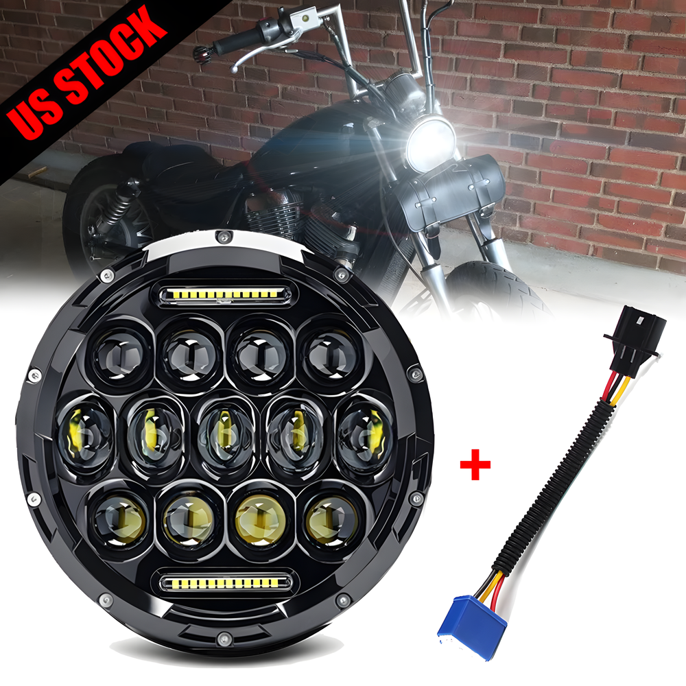 For Suzuki Intruder Volusia VS VL 700 800 1400 1500 Boulevard LED Headlight Kit