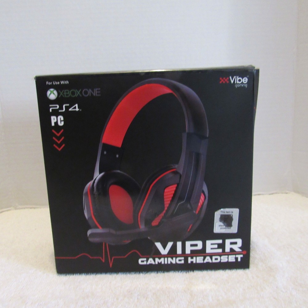 Viper Vibe Gaming Headset With Microphone Xbox One PS4 PC