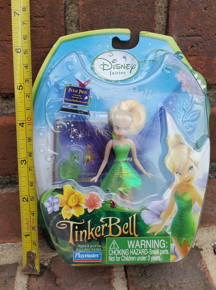 *DISNEY FAIRIES*TINKER BELL*W/Charm&Pixie Pass!●New Package Never Opened●2008🧚‍