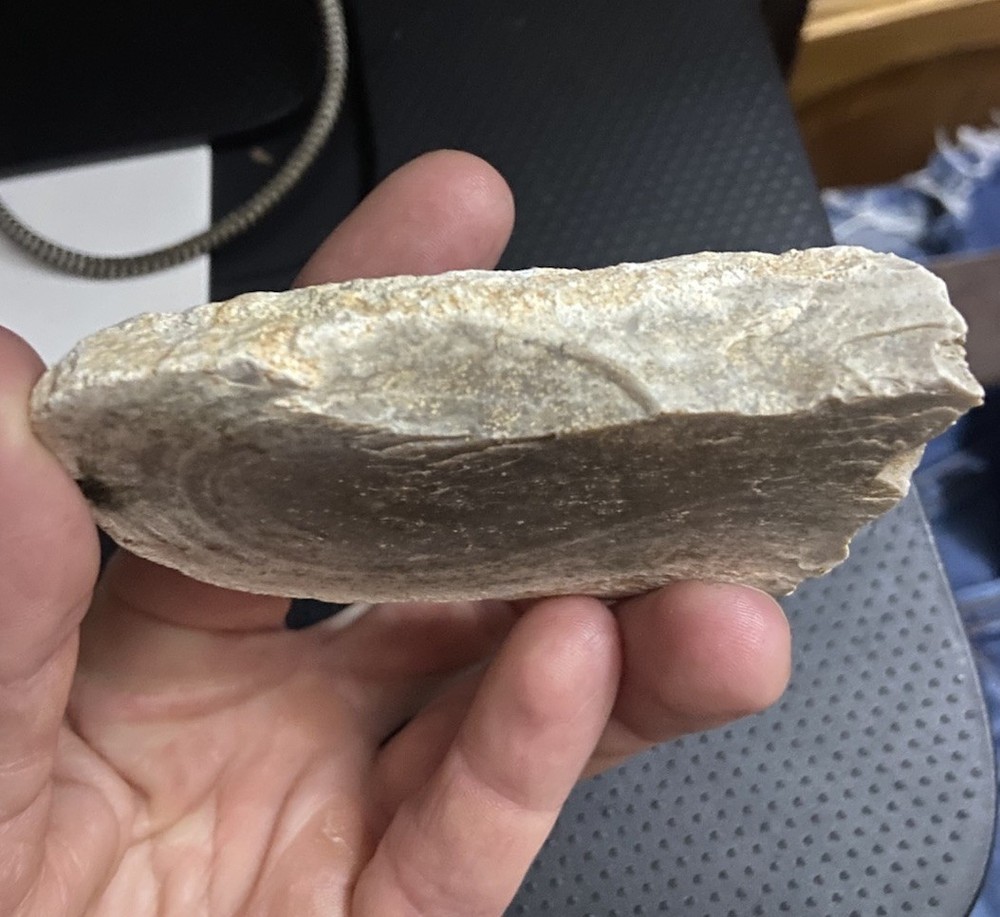 Texas Georgetown Flint Rock Quality Striped Ringed Knapping Fire Making 5.47oz