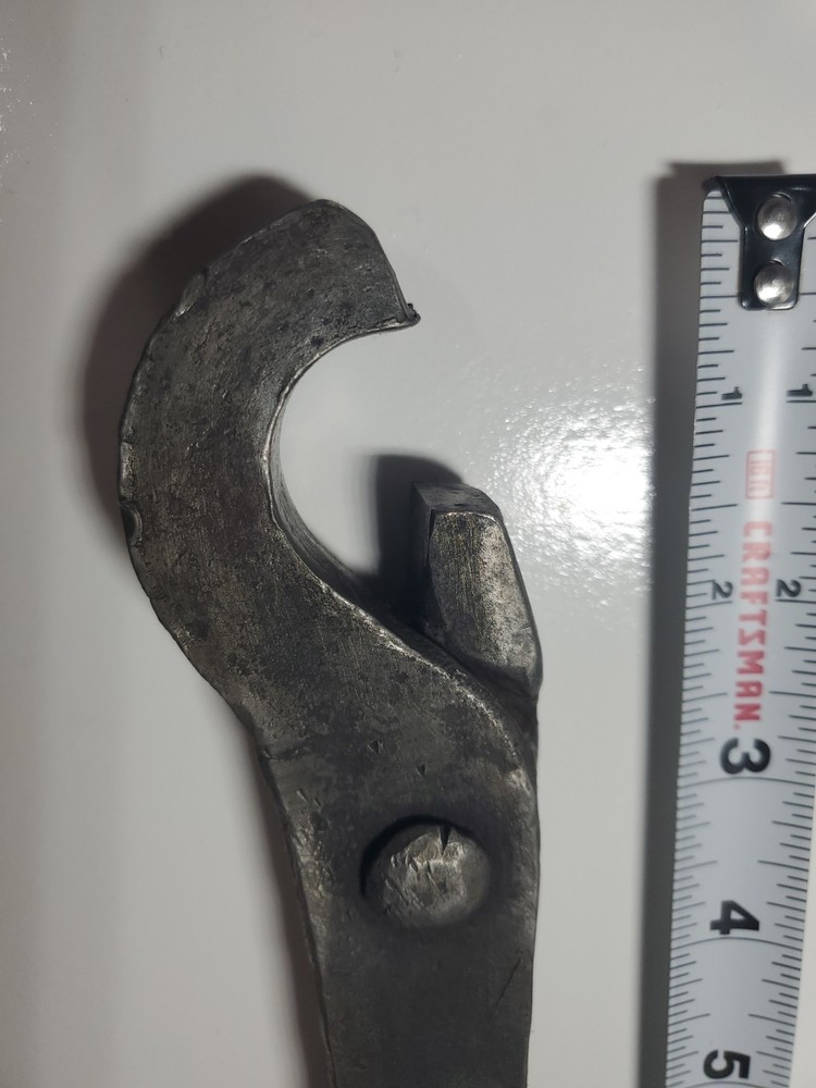 Antique Blacksmith Or Railroad Hand Tool 13 Inches Long