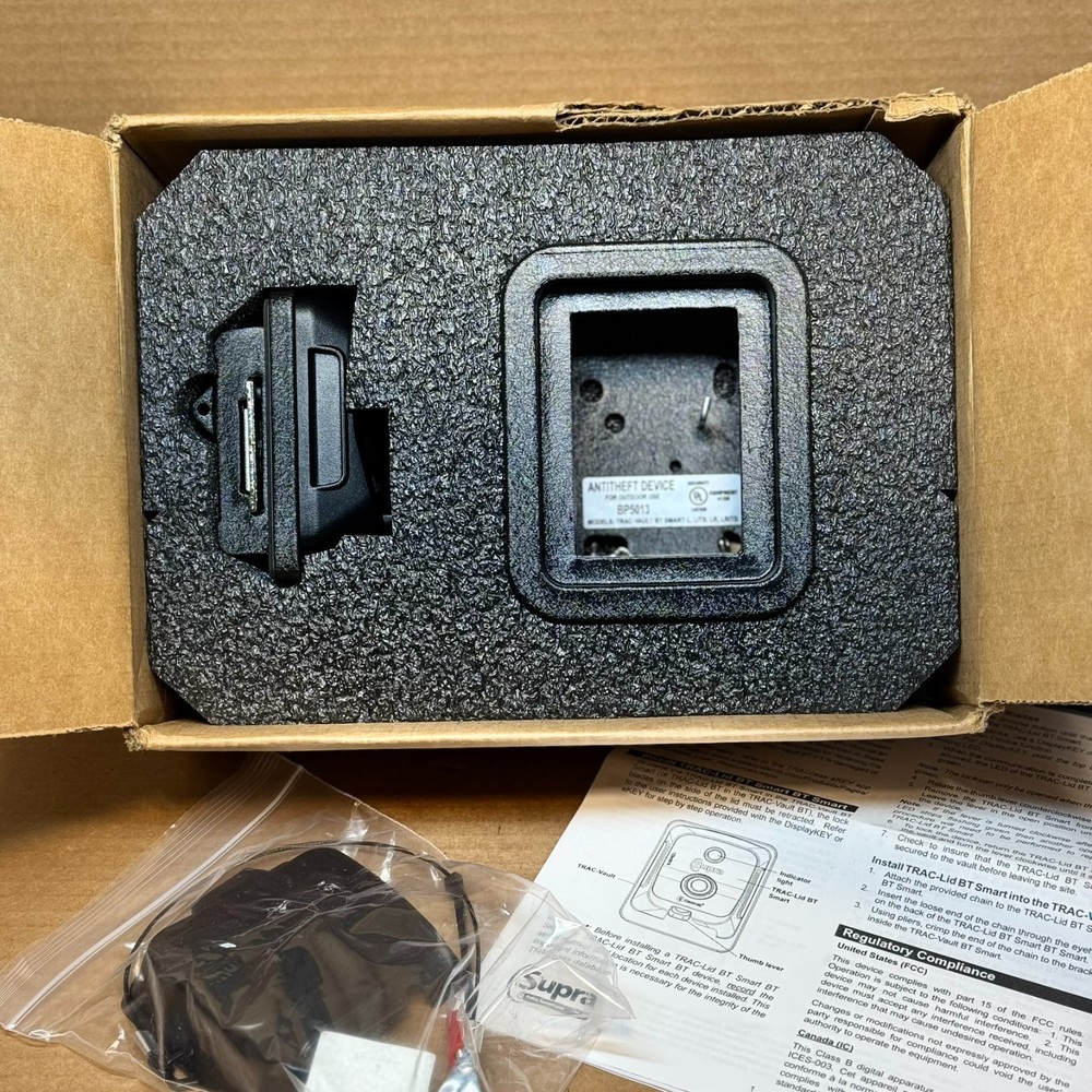 Supra TRAC-Vault Anti-Theft Device Surface Mount Key Lock Storage Unit TRACcess