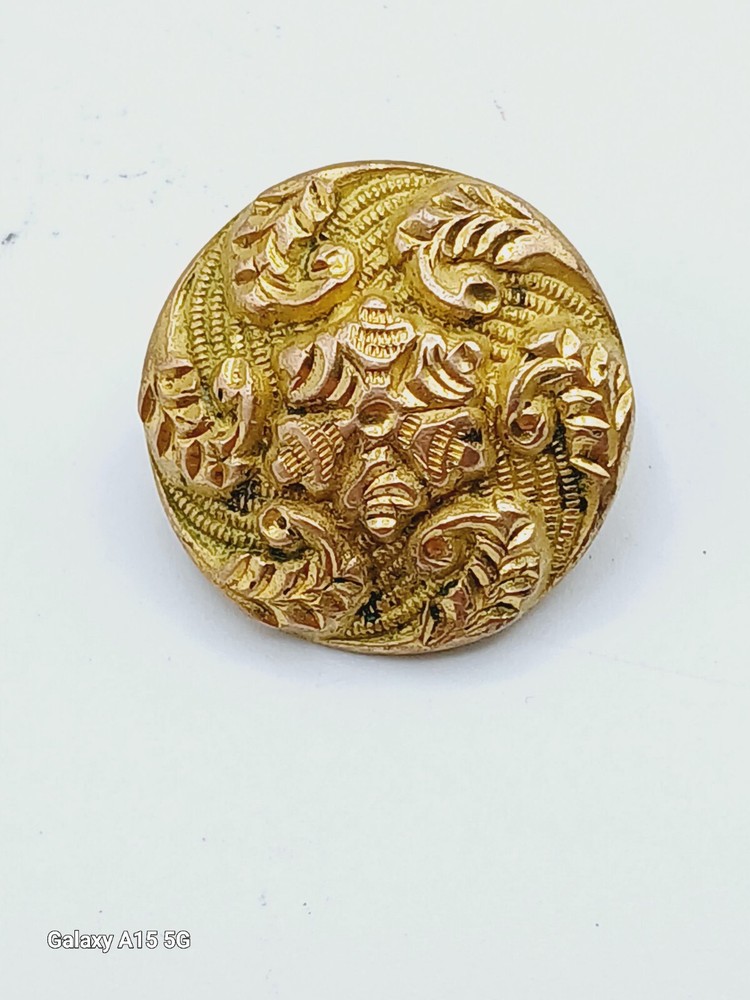 Antique Treble Gilt Button Circa 1810