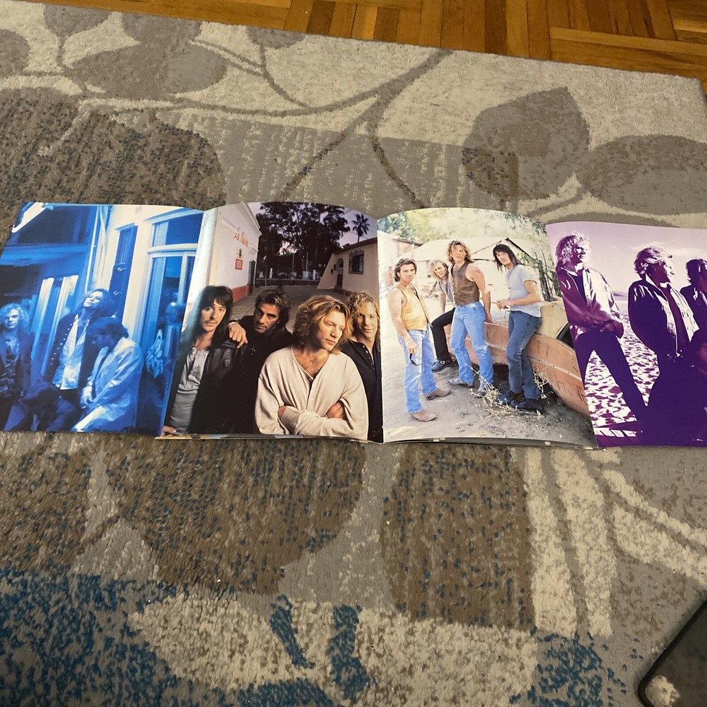 Bon Jovi world tour program book