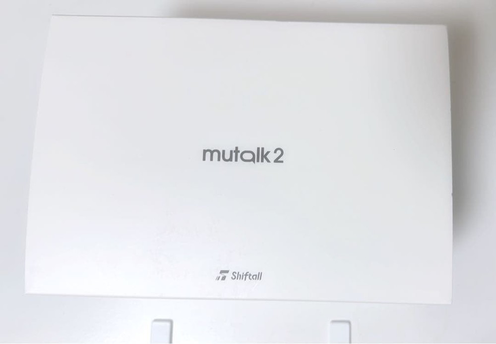 NEW Shiftall Mutalk 2 Voice Suppression Microphone Wireless Soundproof Japan