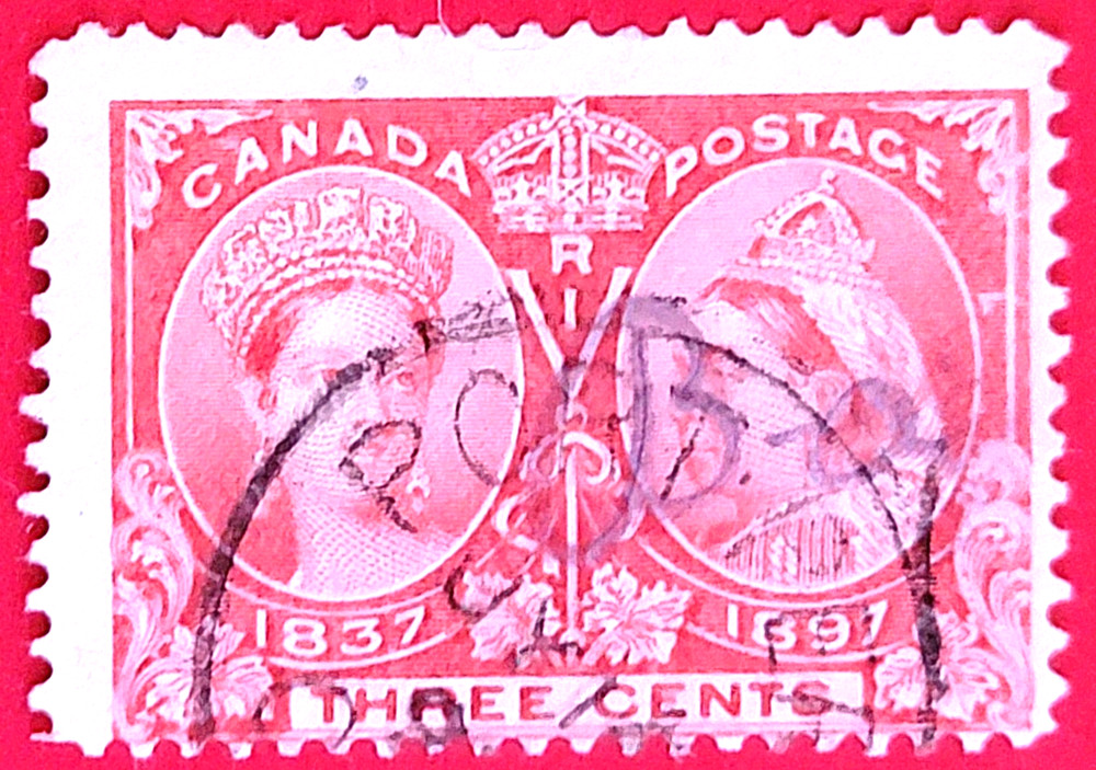 Canada Stamp # 53 "Diamond Jubilee" Used