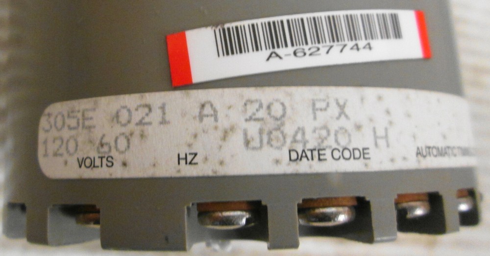 Automatic Timing & Controls 305E021A20PX Electromechanical Timer 15hrs.