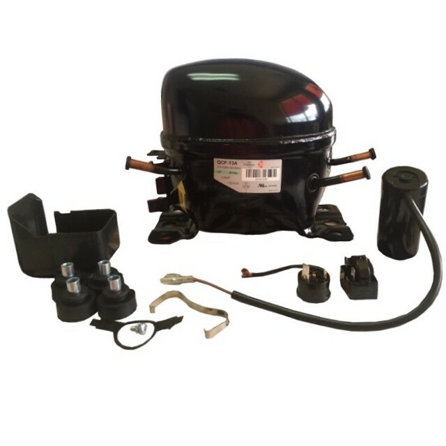 Replacement Refrigerator Fractional Compressor 60Hz 110V-120V 1/2 HP